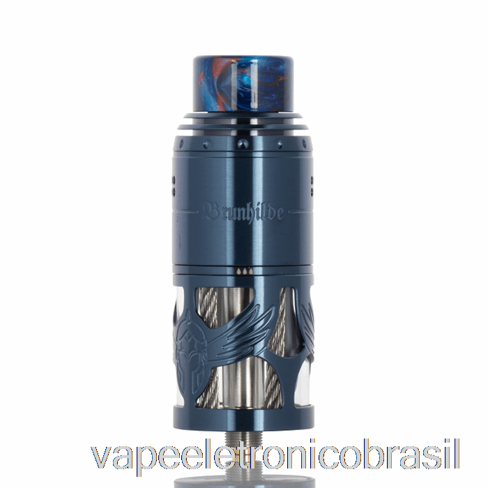 Vape Vaporesso Vapefly X Alemão 103 Brunhilde Top Coiler 25mm Rta Azul Escuro